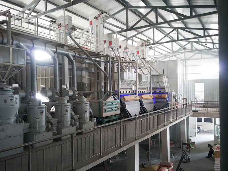 150噸大米加工設(shè)備(圖1) 150噸大米加工設(shè)備(圖1)