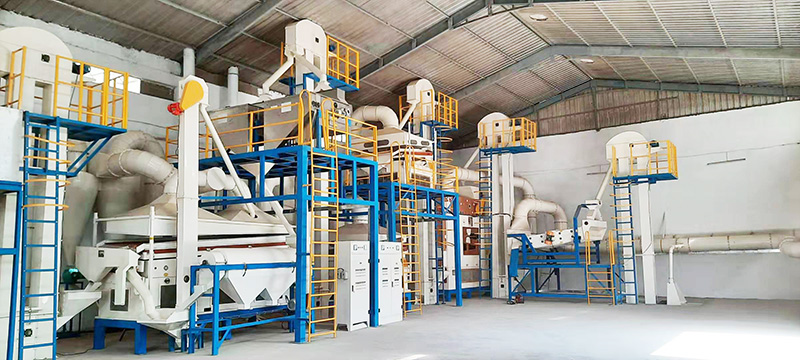 25噸/24小時種子加工生產(chǎn)線(圖1) 25噸/24小時種子加工生產(chǎn)線(圖1)